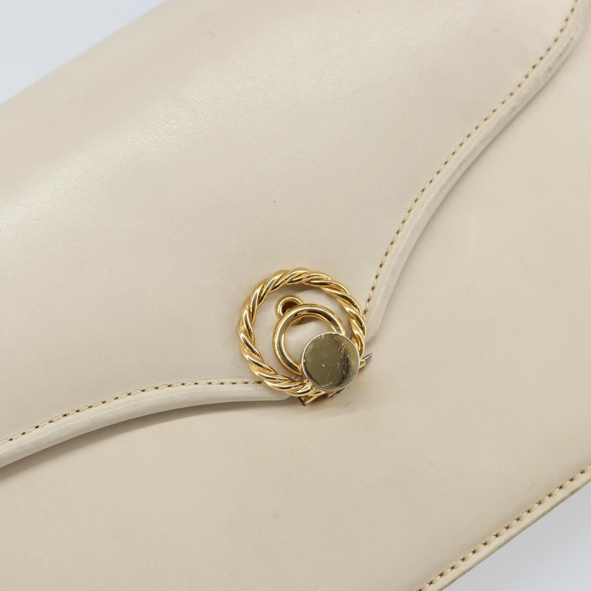 Gucci   Clutch Bag Leather White Leather Clutche & Pouche Bag ( )
