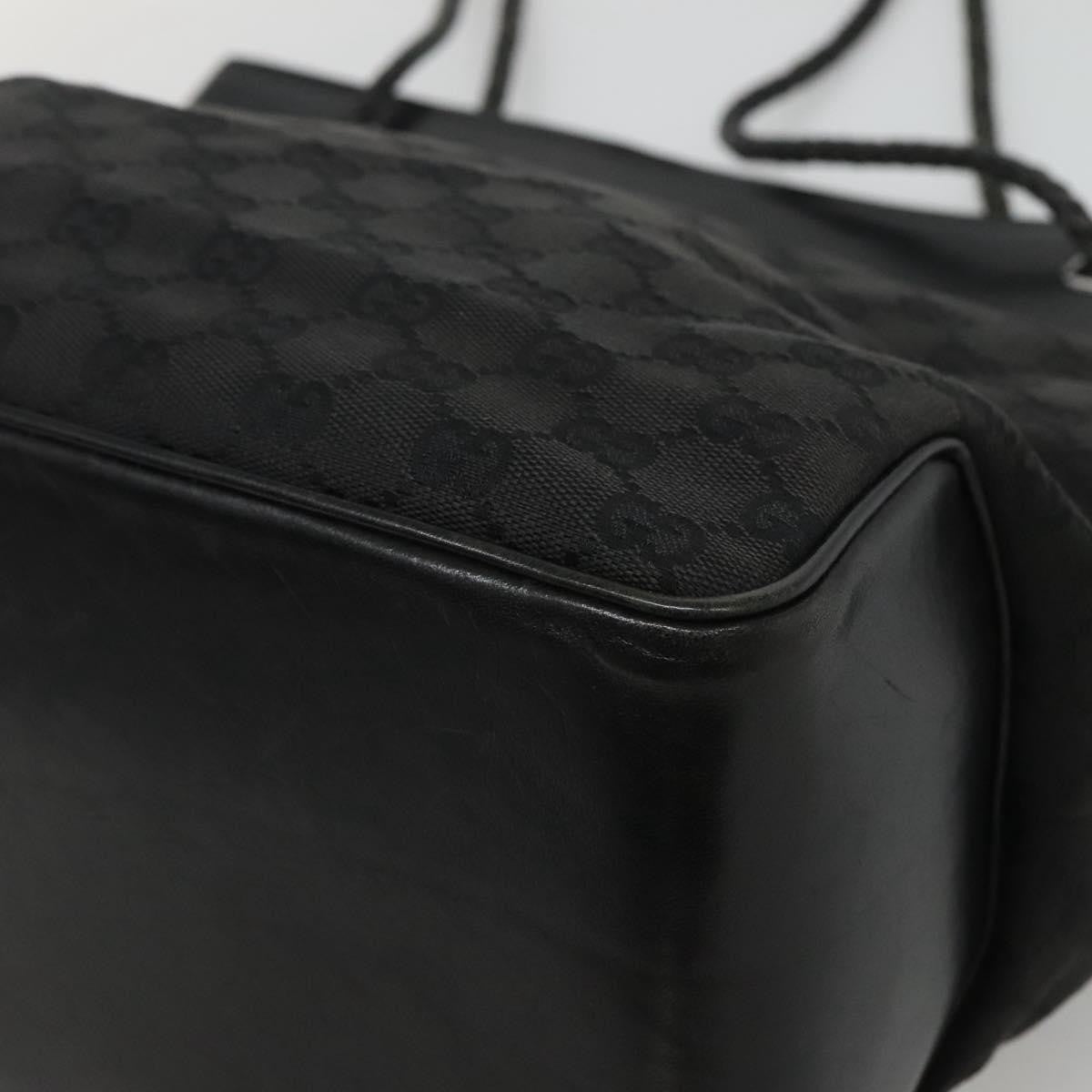 Gucci Gg Canvas Bag Canvas Black Canvas Tote Bag Bag ( )