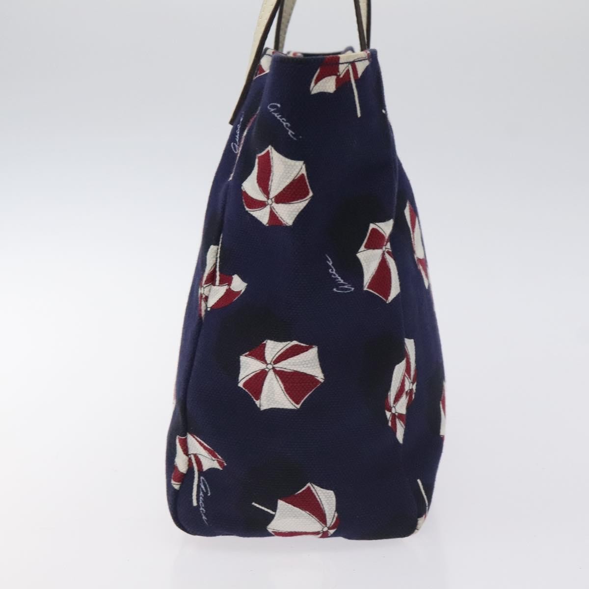 Gucci Open Tote (Outlet) Umbrella Canvas Purple Canvas Tote Bag Bag ( )