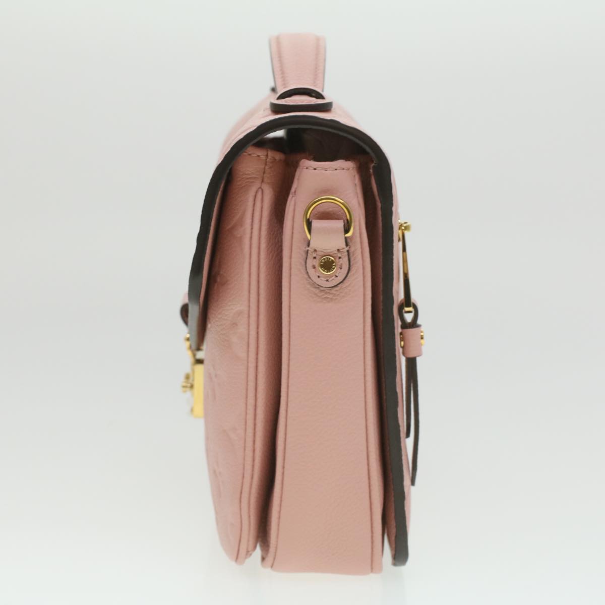LOUIS VUITTON Empreinte Pochette Metis MM Hand Bag 2way Pink M44018 LV  S106
