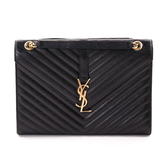 Saint Laurent Monogram Large Quilted Shoulder Bag