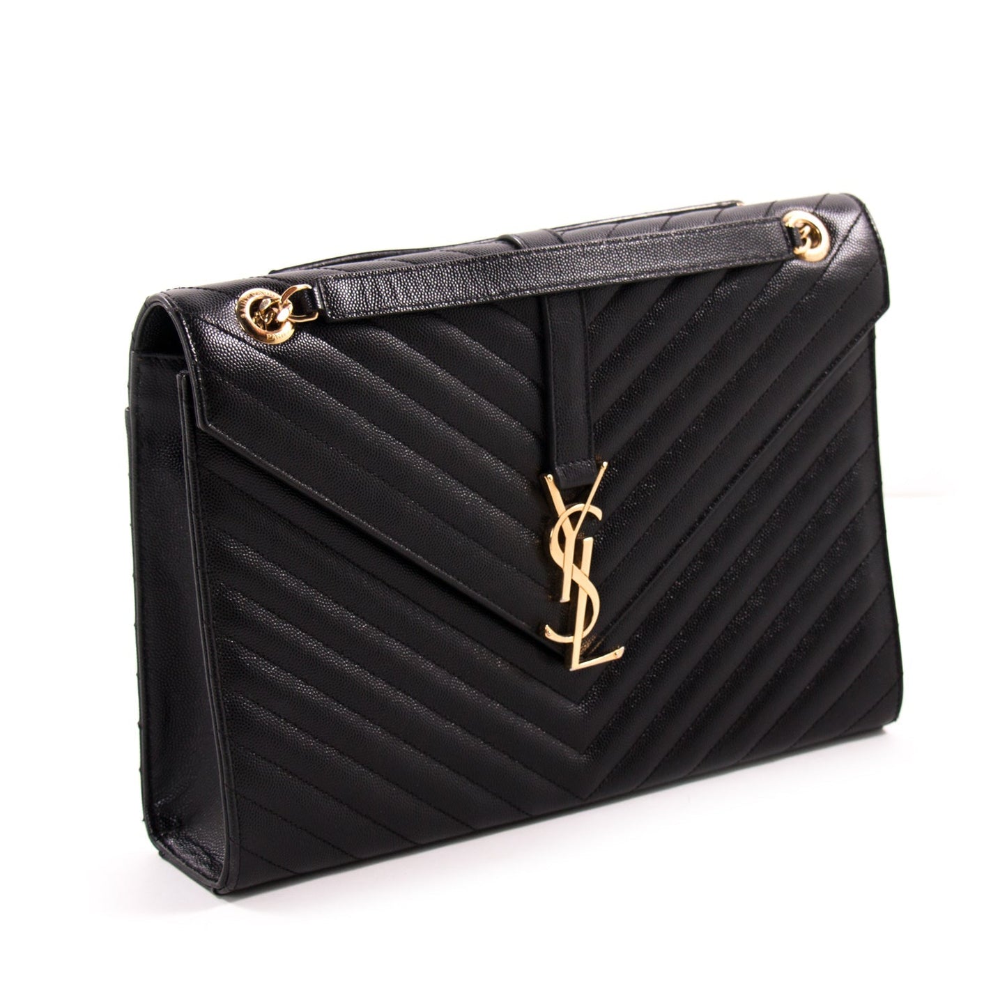Saint Laurent Monogram Large Quilted Shoulder Bag