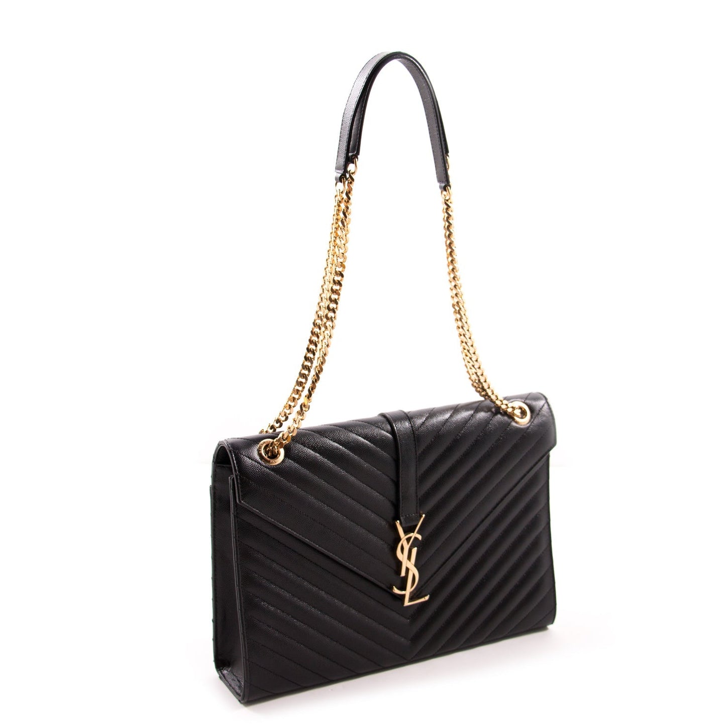 Saint Laurent Monogram Large Quilted Shoulder Bag