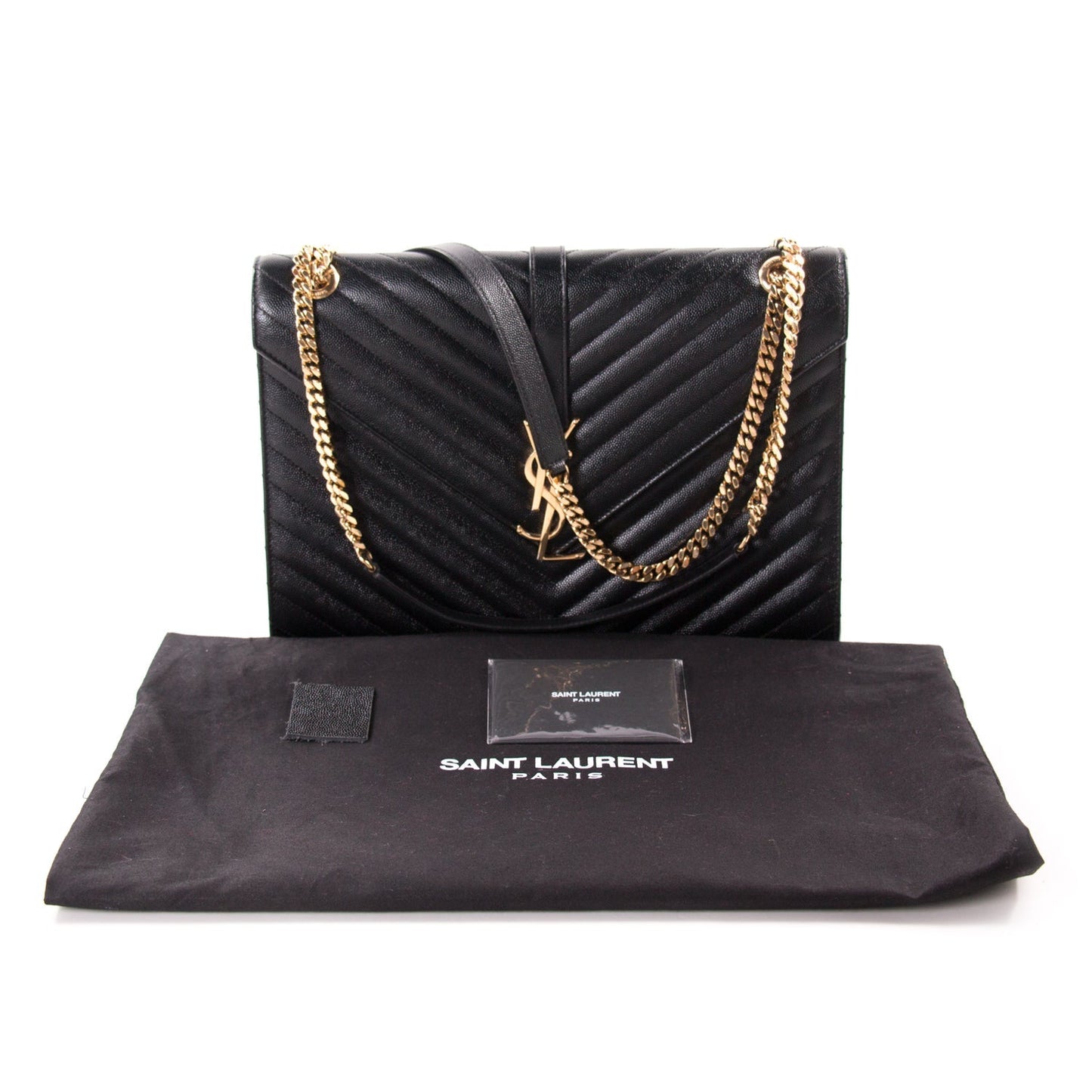 Saint Laurent Monogram Large Quilted Shoulder Bag