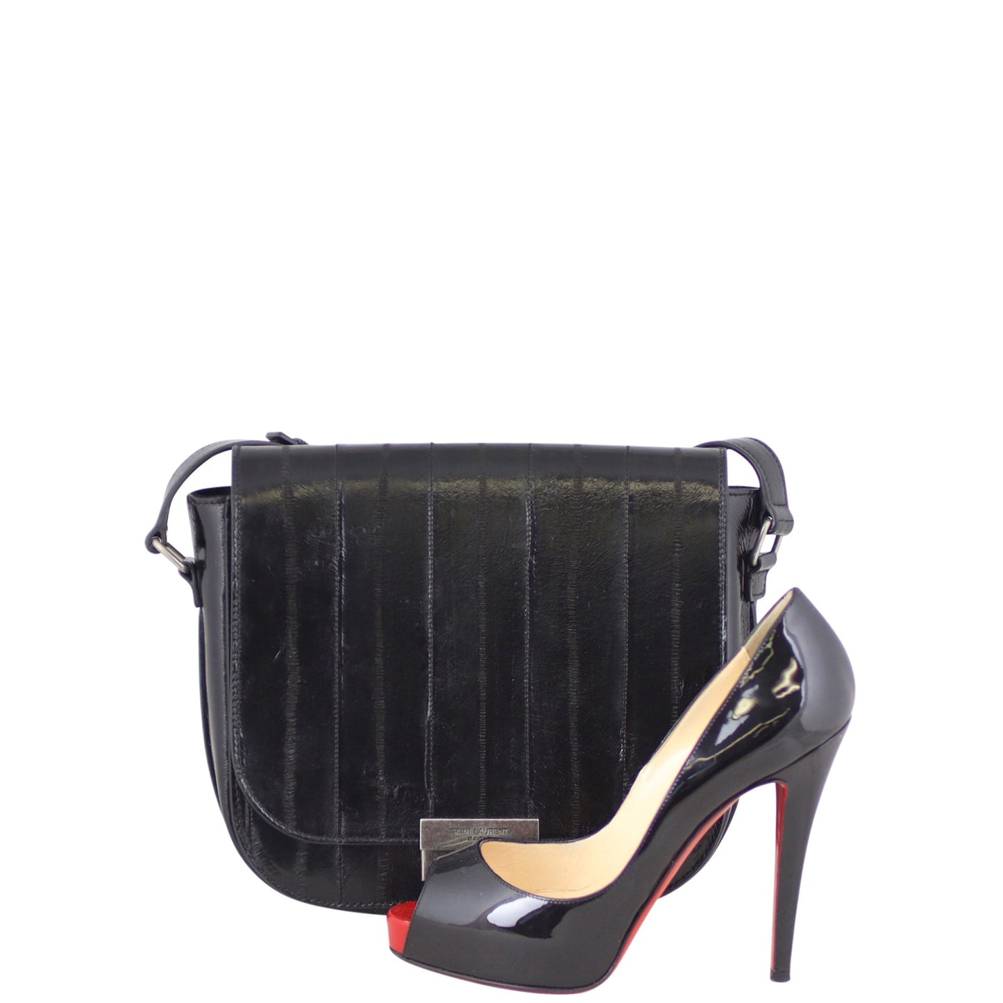 Saint Laurent Betty Eelskin Satchel