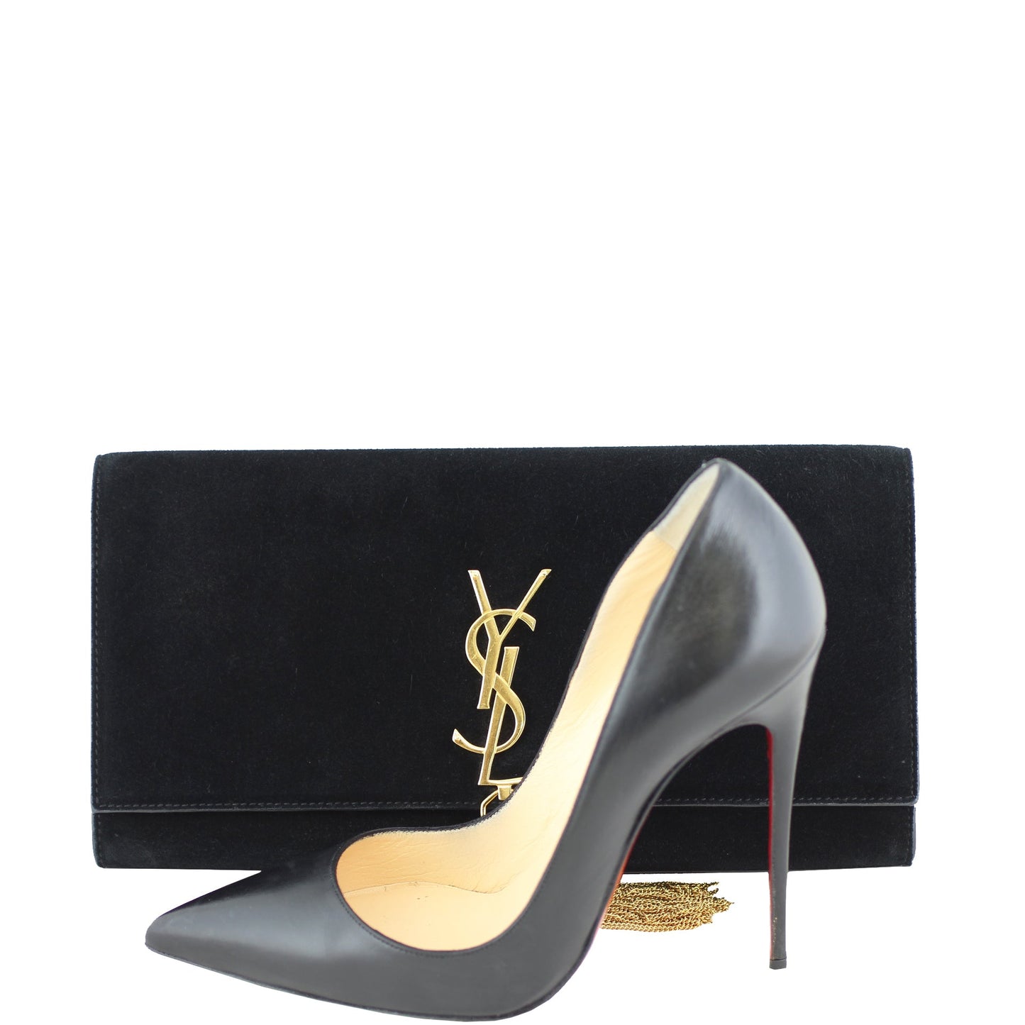 Saint Laurent Cassandre Tassel Clutch