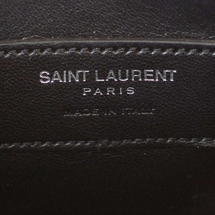 Saint Lauren Kate Tassel Satchel Crocodile Embossed Small
