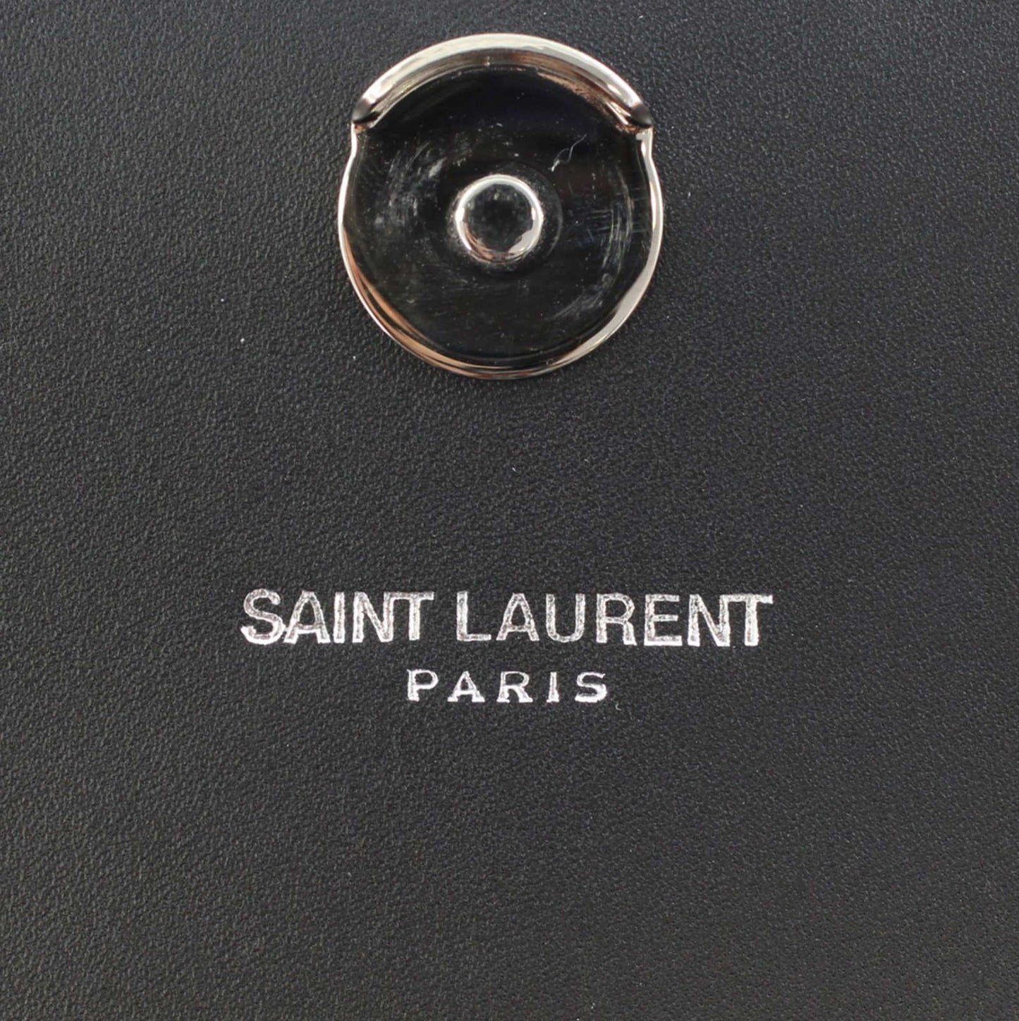 Saint Laurent Small Kate Tassel Glitter Leopard Print Satchel
