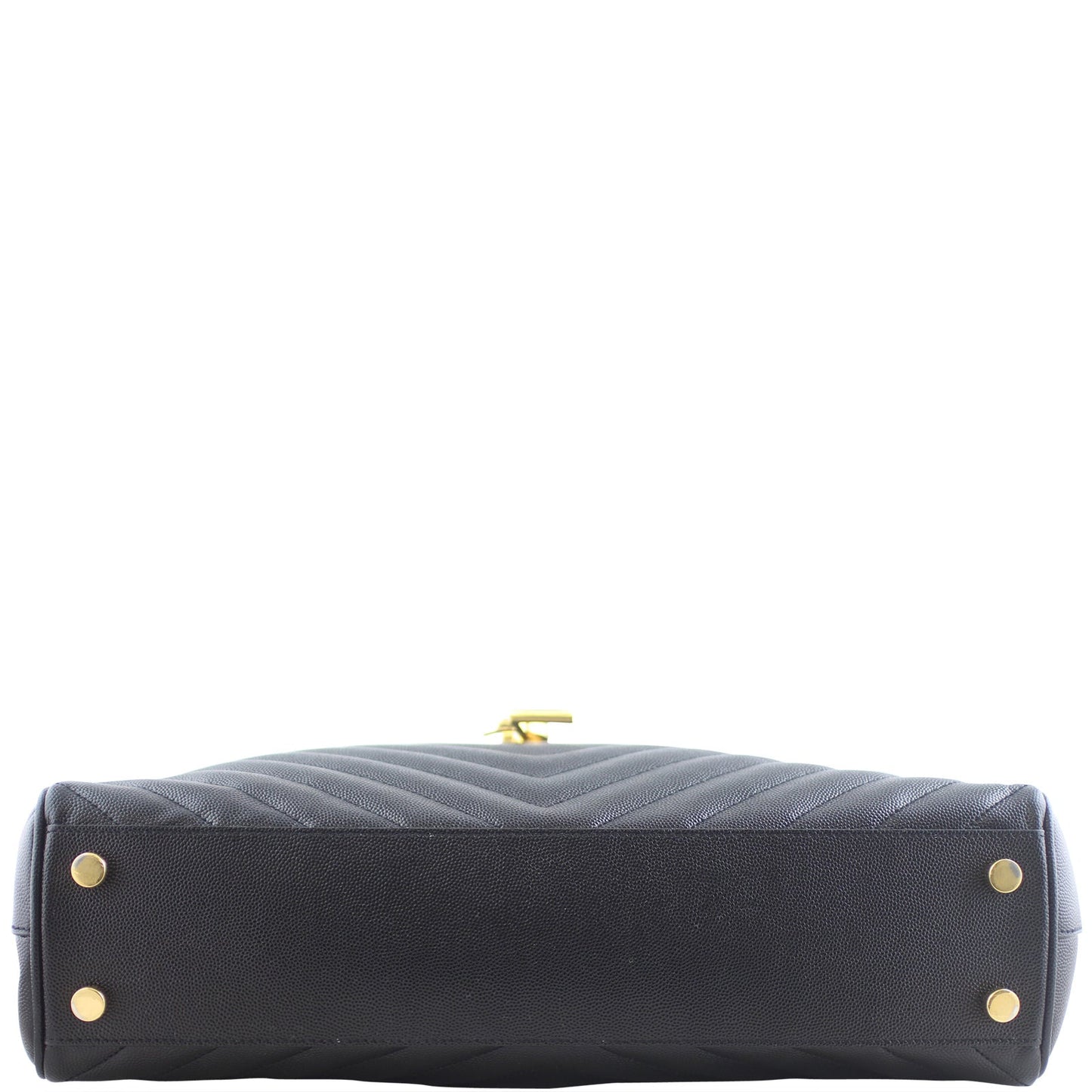 Saint Laurent Matelassé Chevron Monogram Shopping Bag
