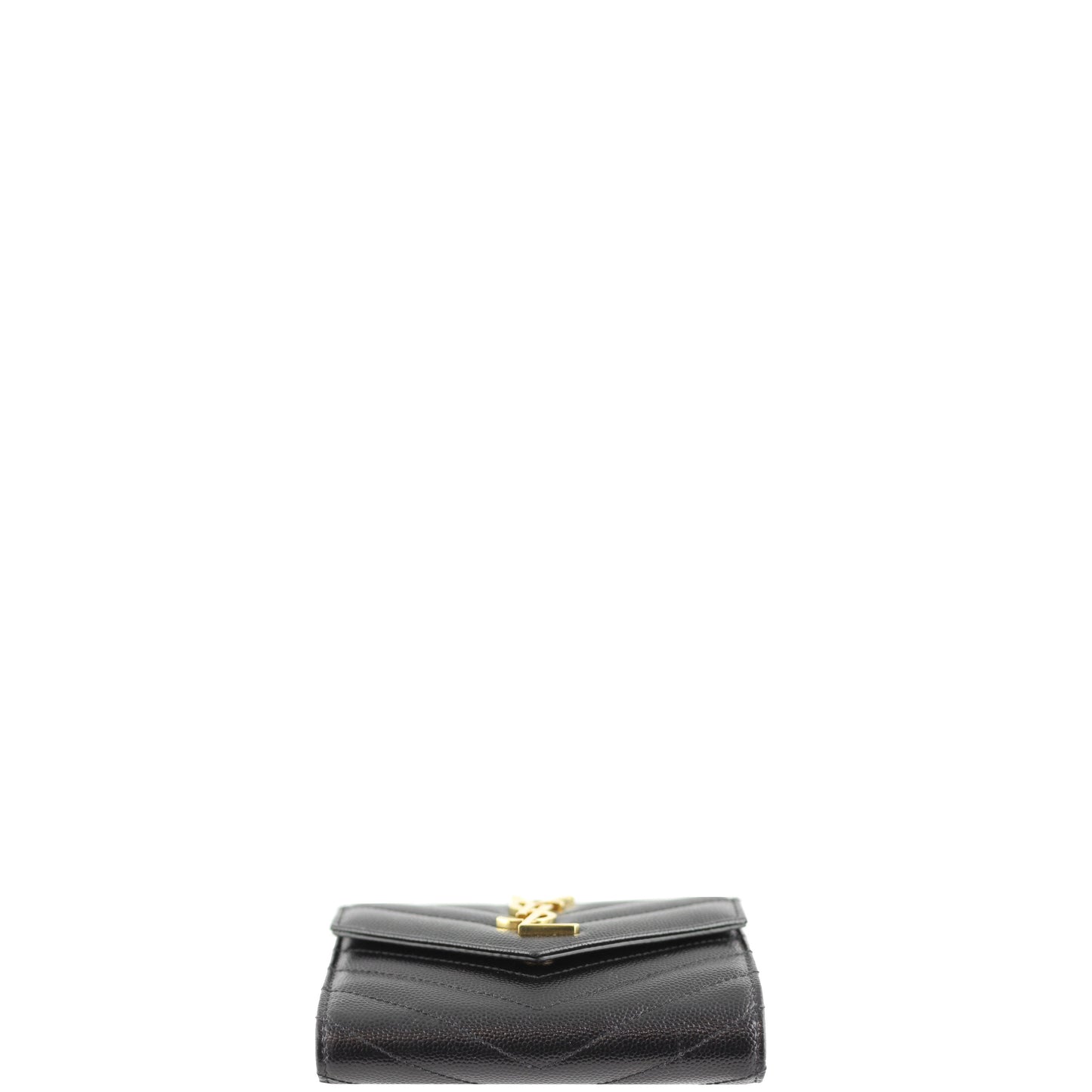 Saint Laurent Monogram Compact Tri-Fold Wallet