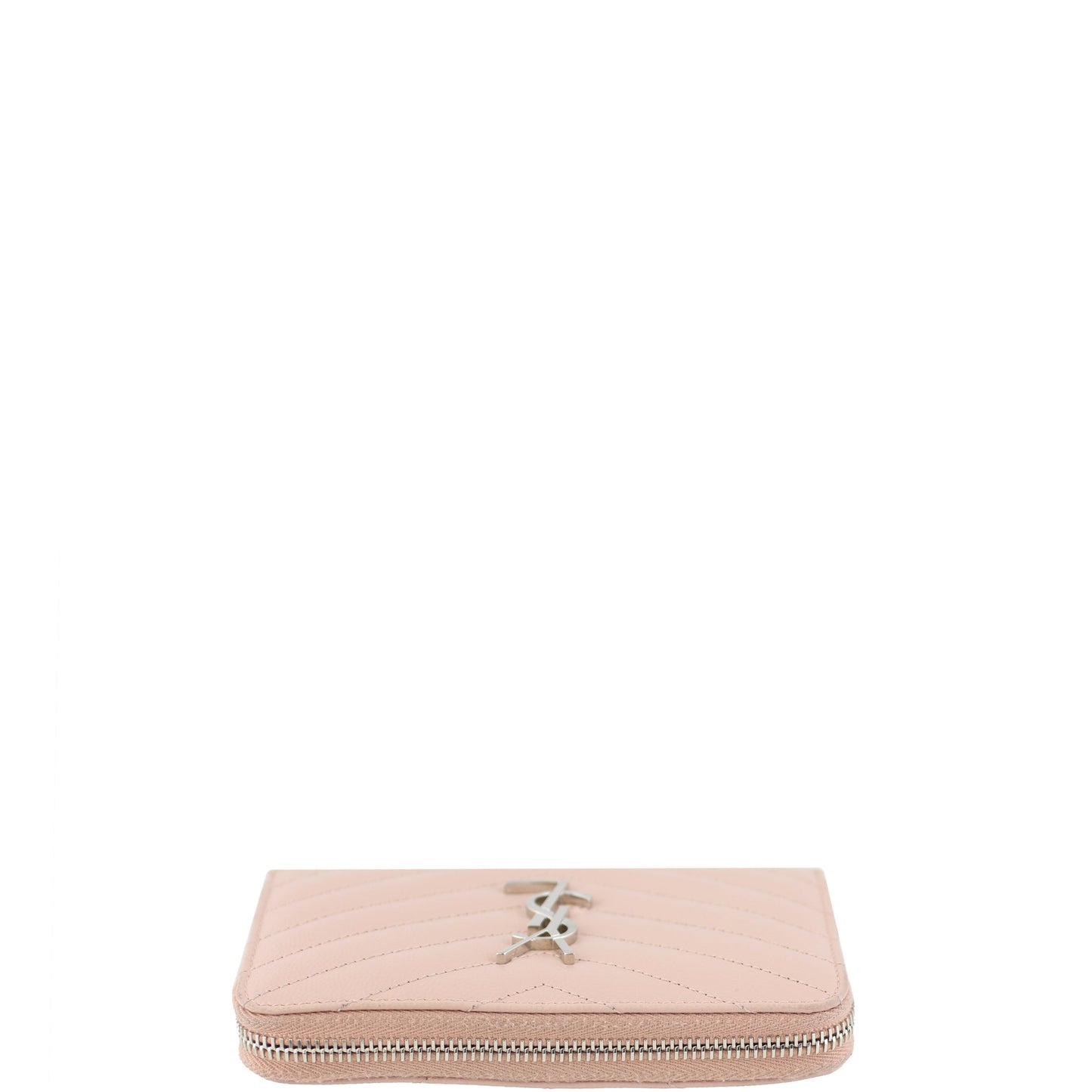 Saint Laurent Monogram Compact Zip Around Wallet