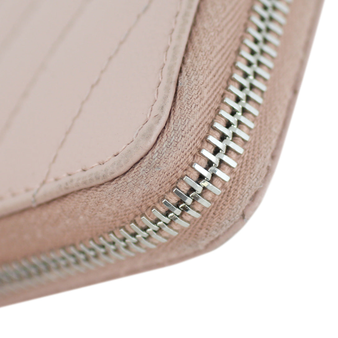 Saint Laurent Monogram Compact Zip Around Wallet