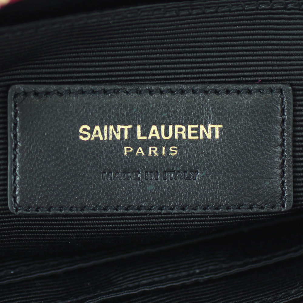 Saint Laurent Monogram Crossbody Phone Pouch