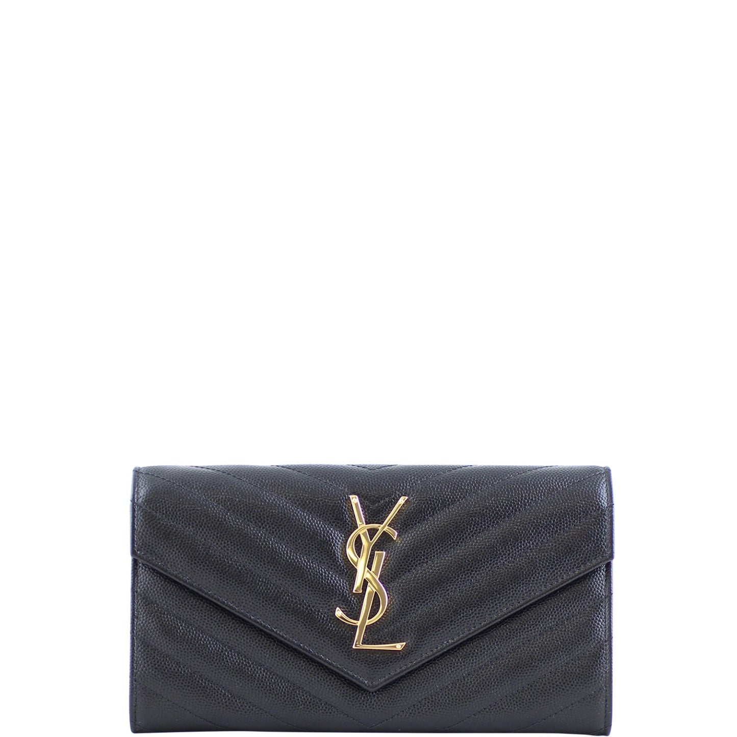 Saint Laurent Monogram Envelope Wallet Large