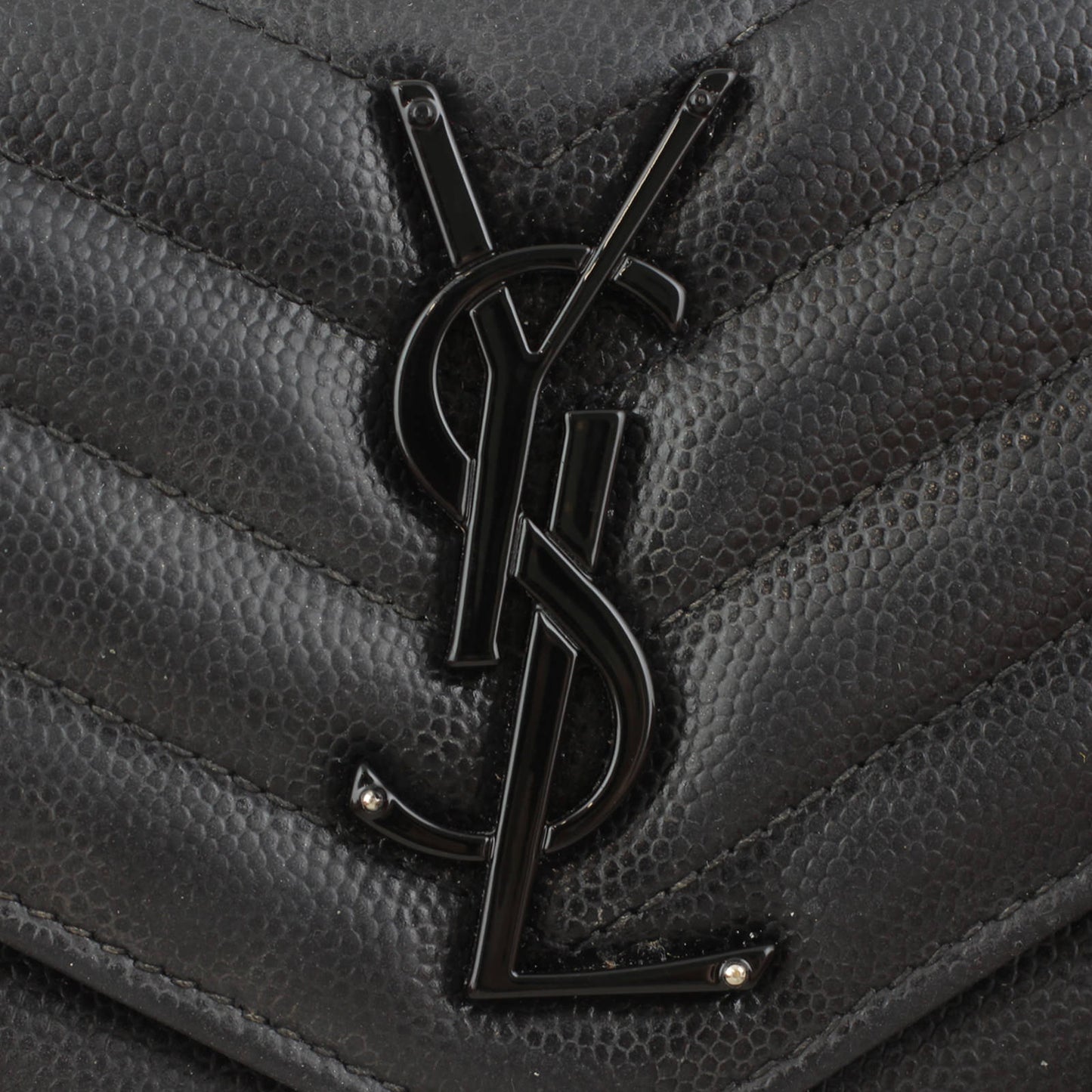 Saint Laurent Monogram Matelassé Flap Wallet Large