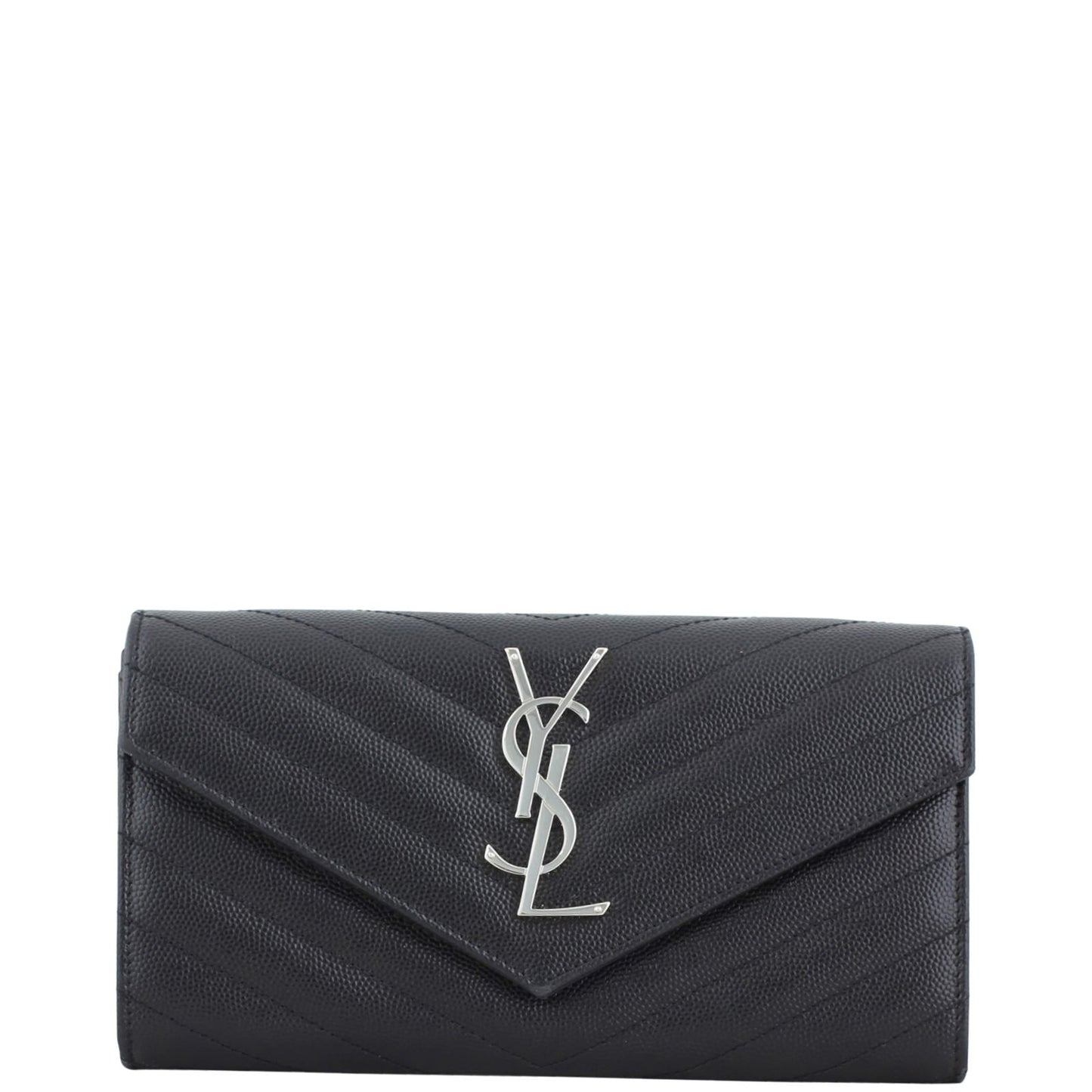 Saint Laurent Monogram Flap Wallet Large
