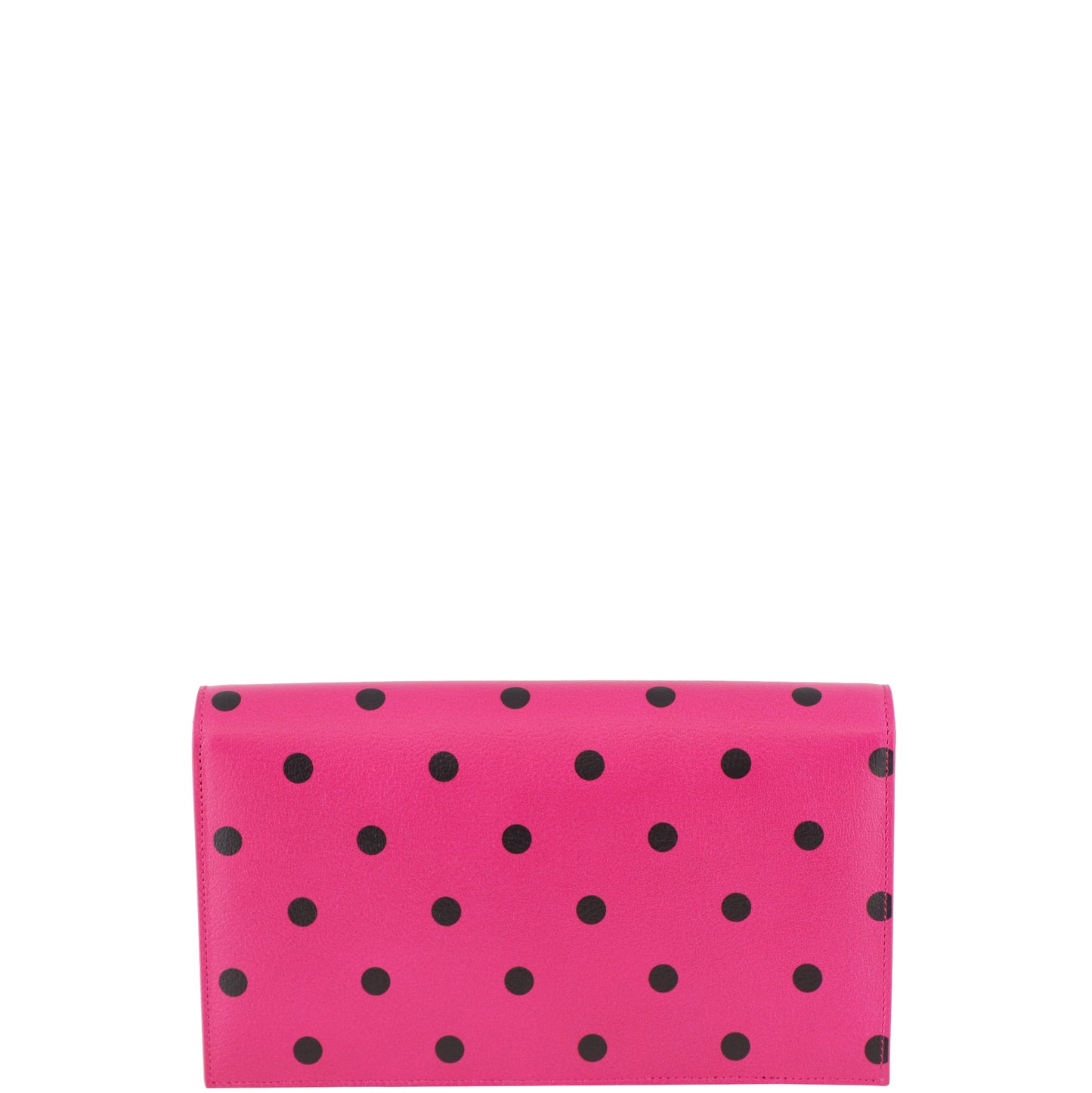 Saint Laurent Polka Dot Classic Monogram Clutch