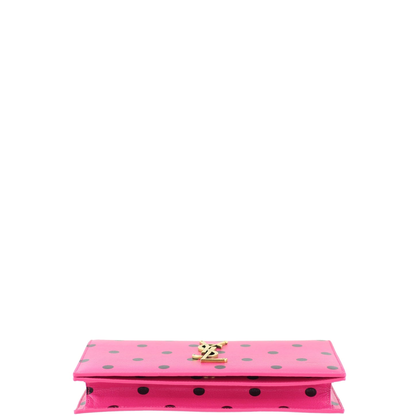 Saint Laurent Polka Dot Classic Monogram Clutch