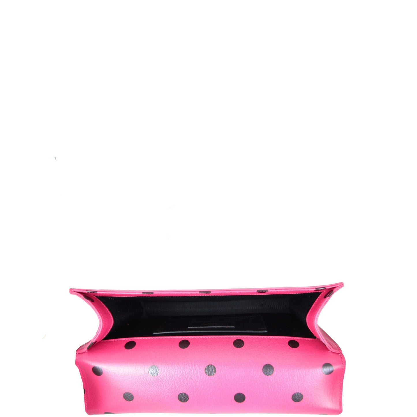 Saint Laurent Polka Dot Classic Monogram Clutch