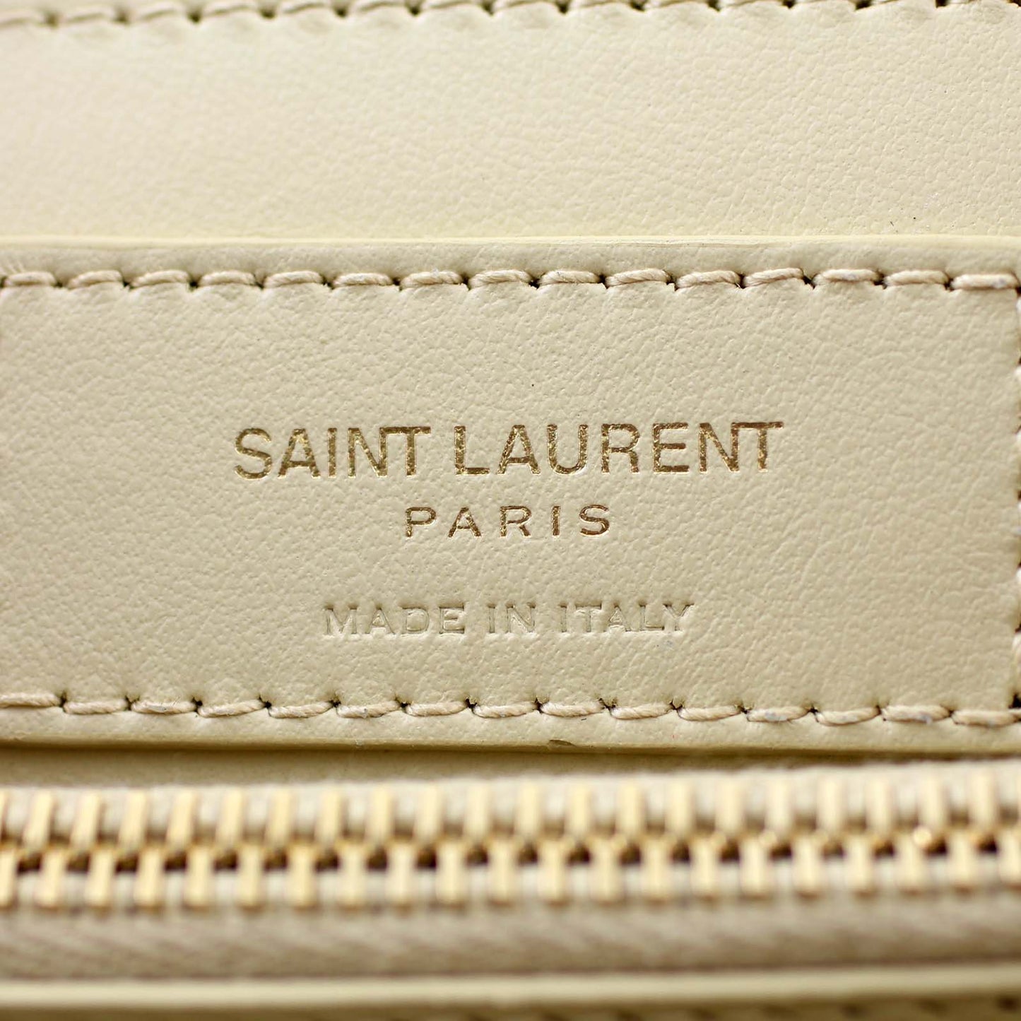Saint Laurent Soft Raffia Shoulder Bag
