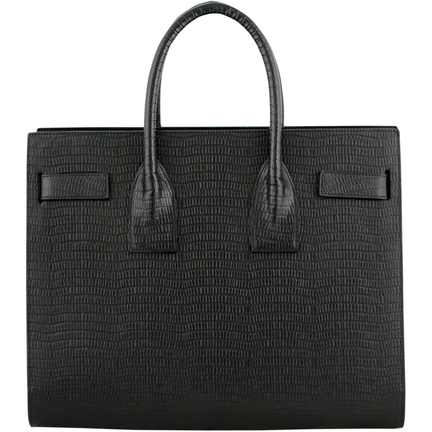 Saint Laurent Lizard Embossed Sac De Jour Small
