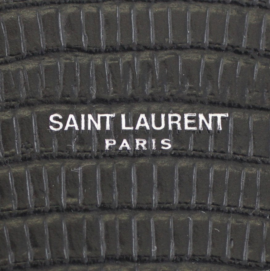 Saint Laurent Lizard Embossed Sac De Jour Small