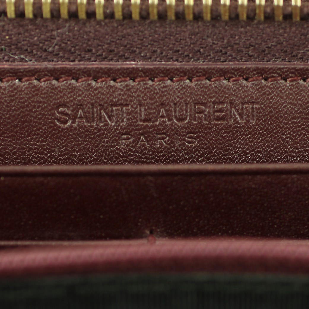 Saint Laurent Zip Around Wallet