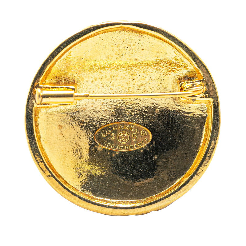 Chanel Coco Mark Matelasse Brooch