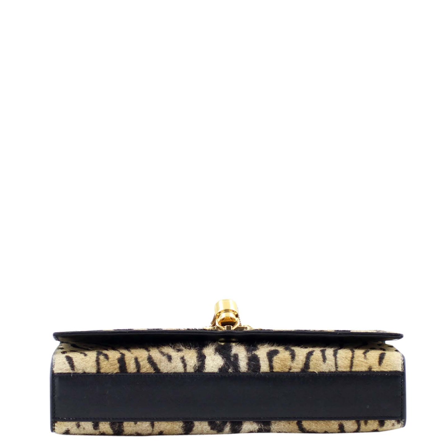 Saint Laurent Classic Medium Kate Tassel Satchel Leopard Print Calf Hair