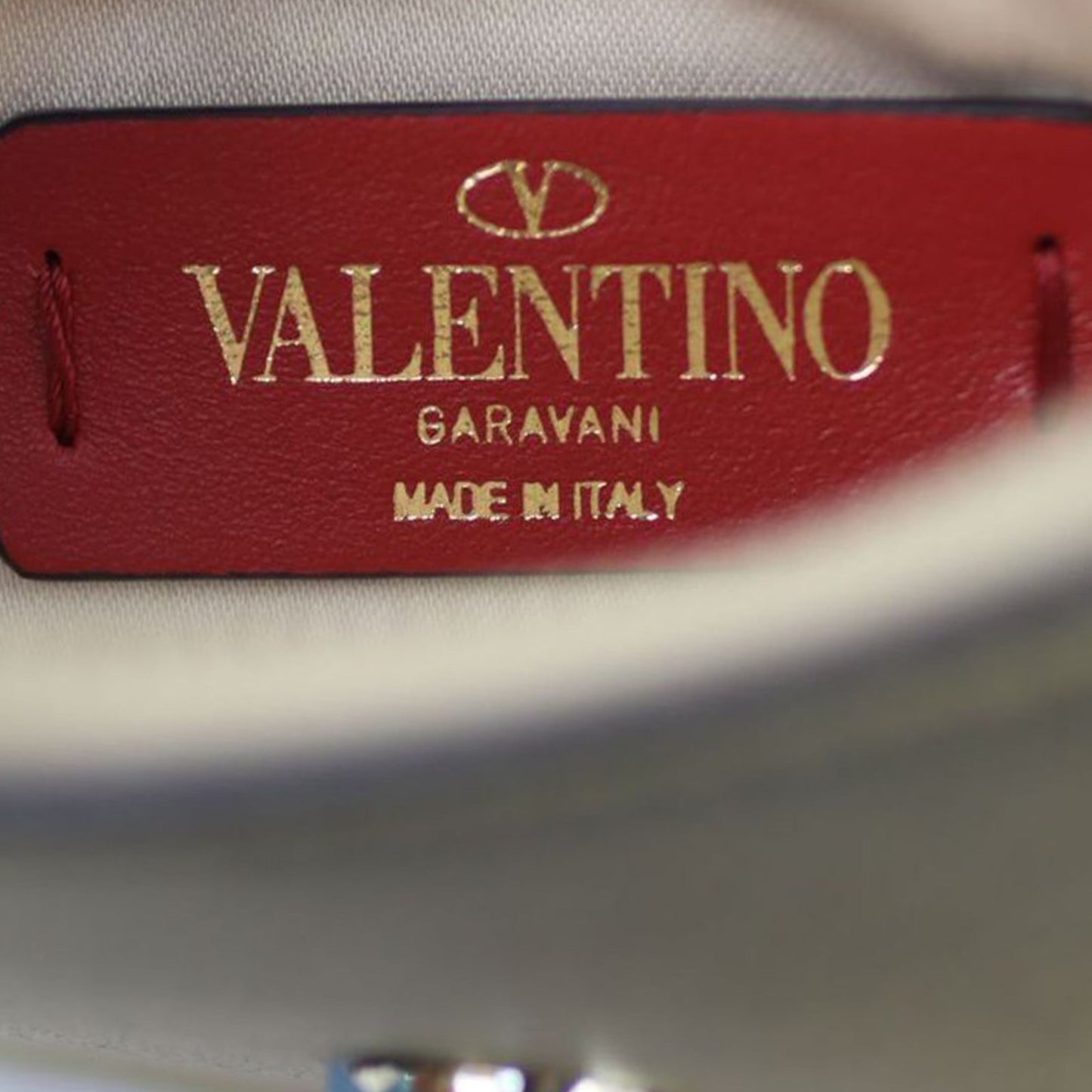 Valentino Rockstud No Limit Pouch With Chain