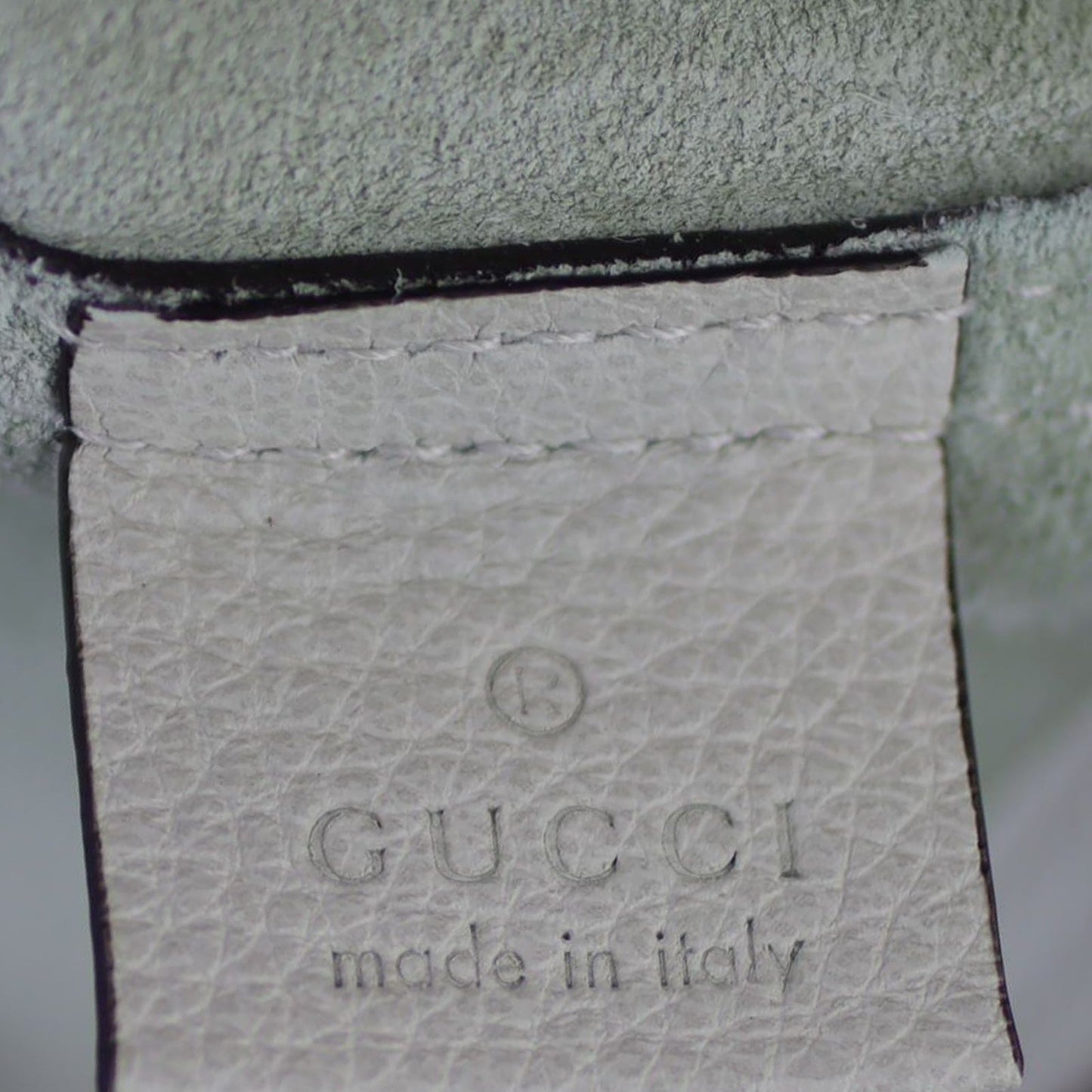 Gucci Print Leather Pouch