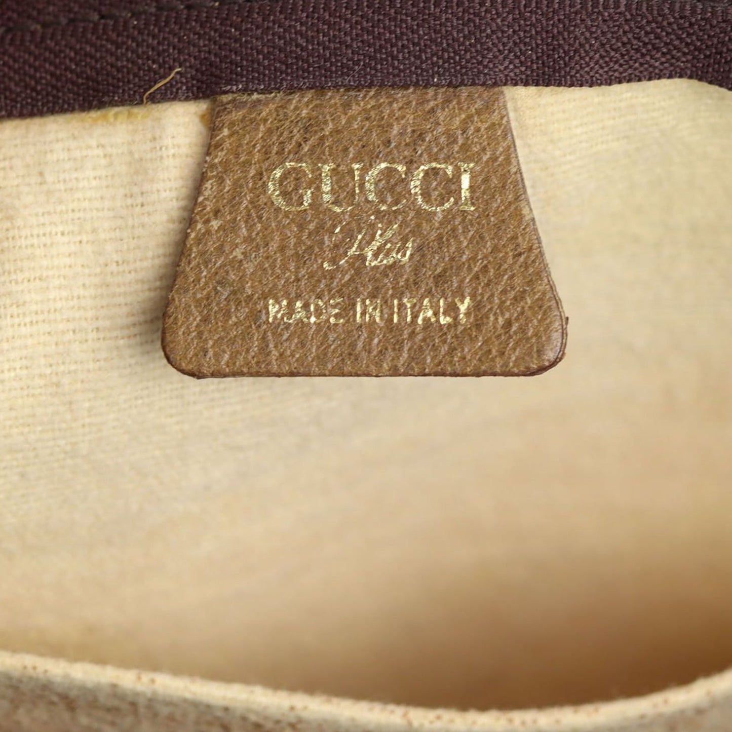 Gucci GG Supreme Plus Web Tote