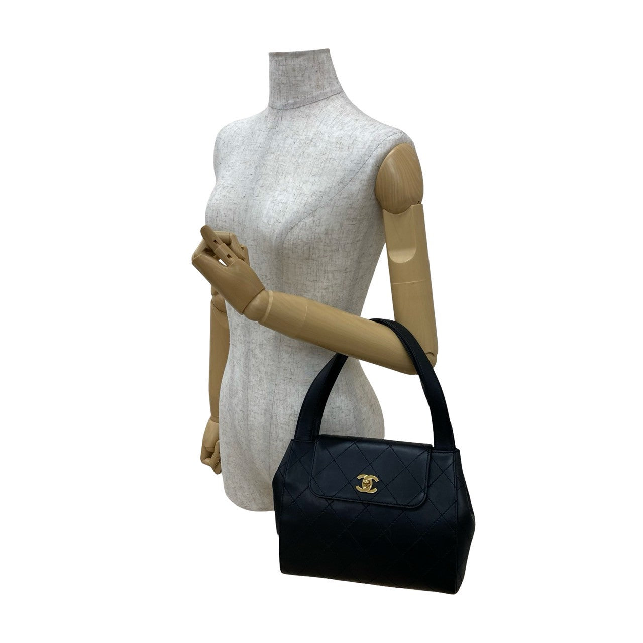 Chanel Matelassé Lambskin Leather Handbag
