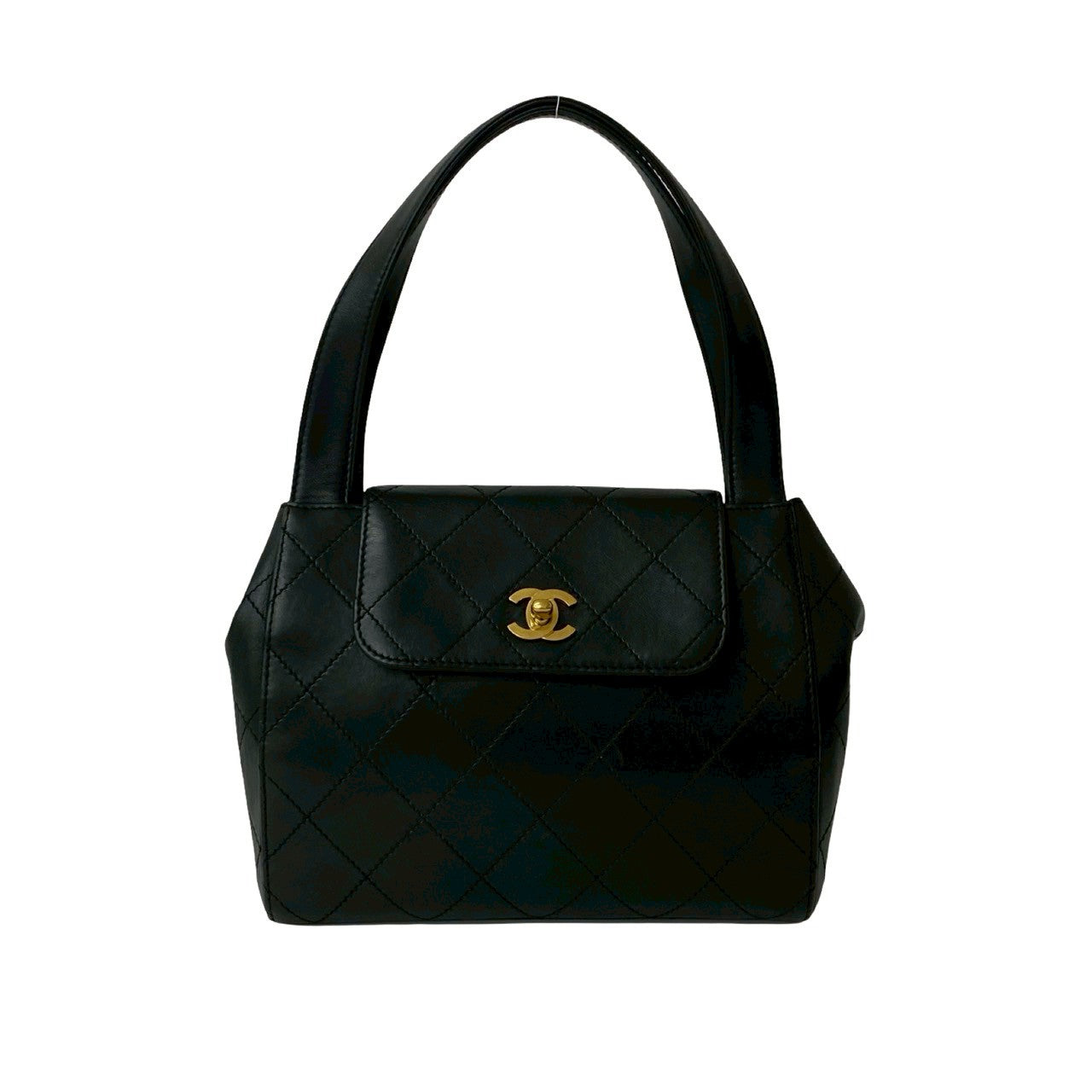 Chanel Matelassé Lambskin Leather Handbag
