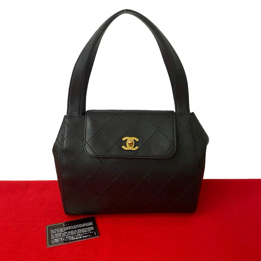 Chanel Matelassé Lambskin Leather Handbag