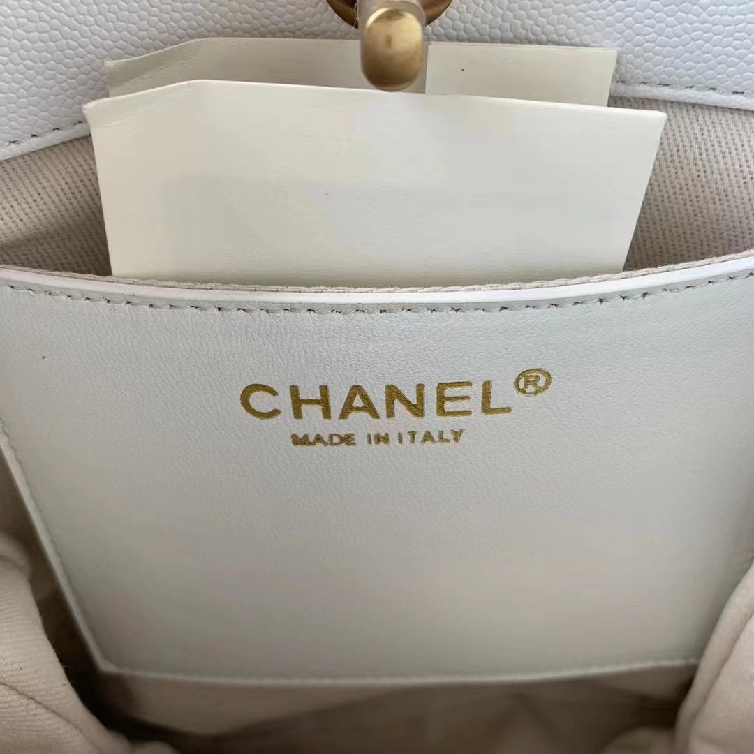 CHLSmall Shopping Bag White For Women, Women’s Bags 9in/23cm