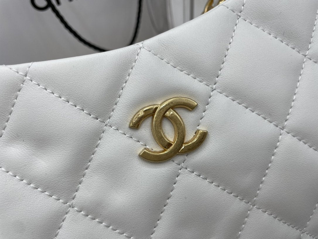 CHLHobo Handbag White For Women Bags 9.4in/24cm