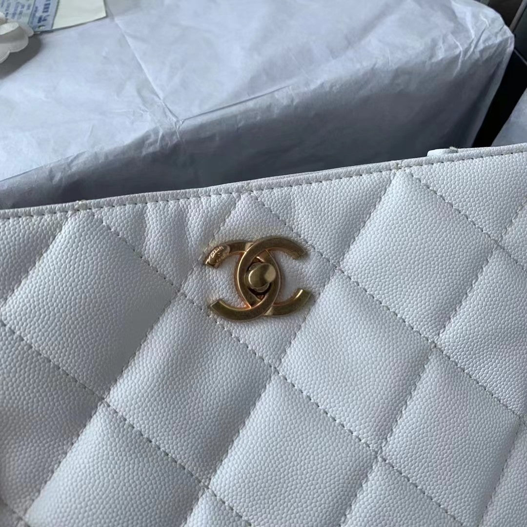 CHLSmall Shopping Bag White For Women Bags 9.1in/23cm