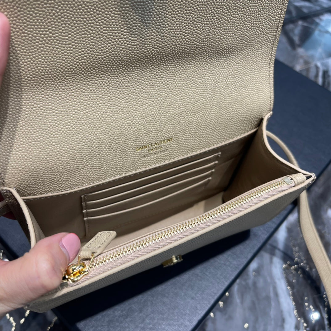 Top Quality Kate Belt Bag Grey For Women, Women’s Bags 7in/18cm YSL