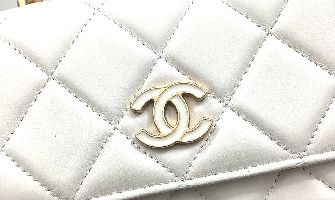CHLSpring And Summer 22C White For Women Bags 6.1in/15.5cm