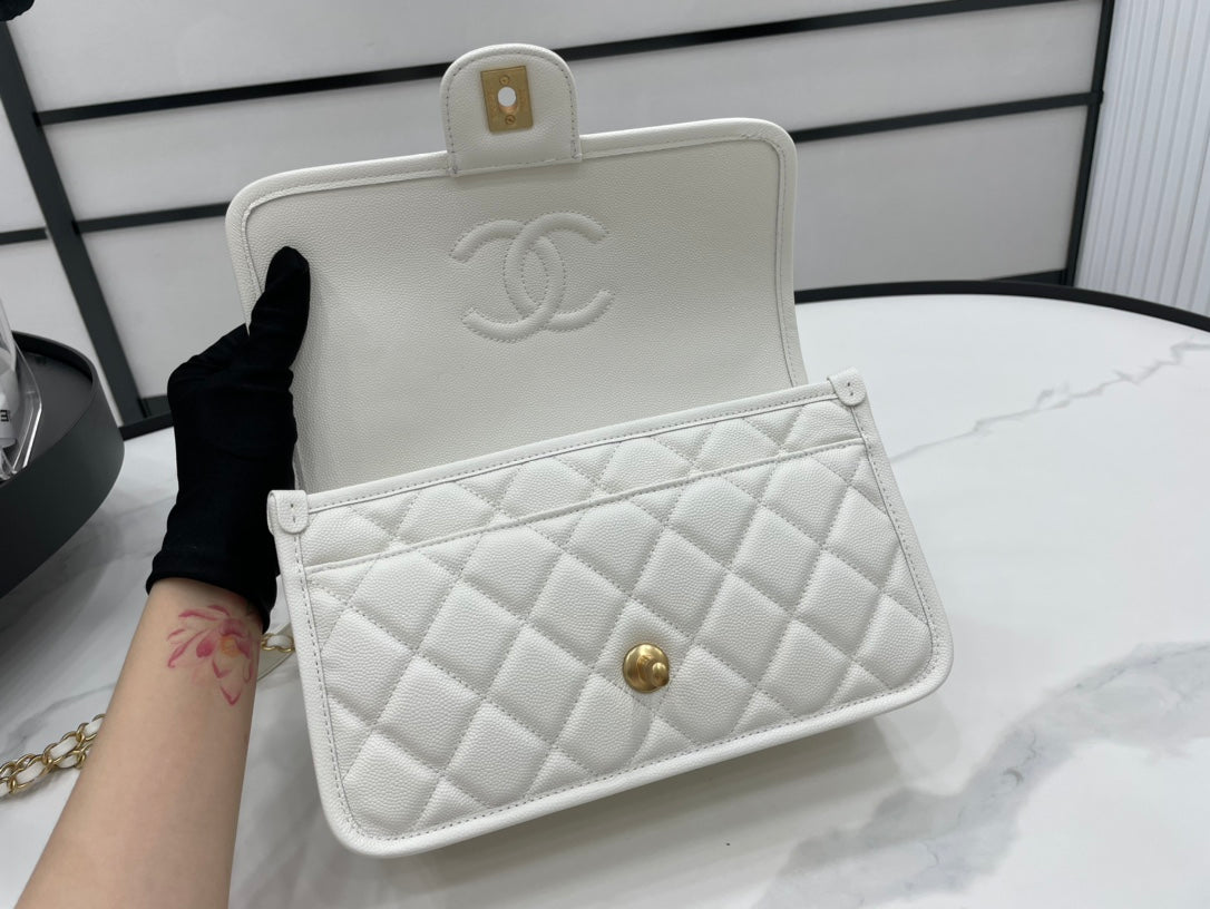 CHL AS3653 22K Bag White For Women Bags 9.8in/25cm
