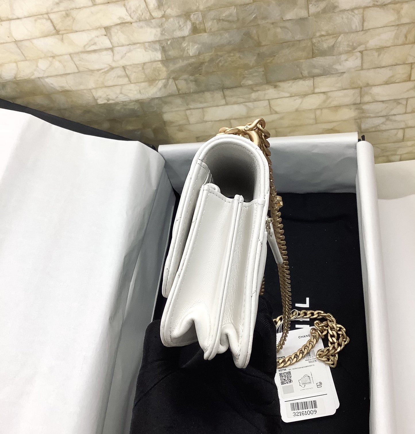 CHLSpring And Summer 22C White For Women Bags 6.1in/15.5cm