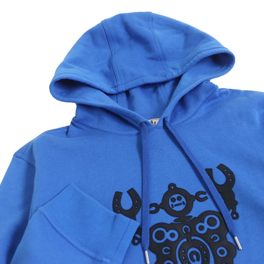 HERMES sweat See photo blue mens  d