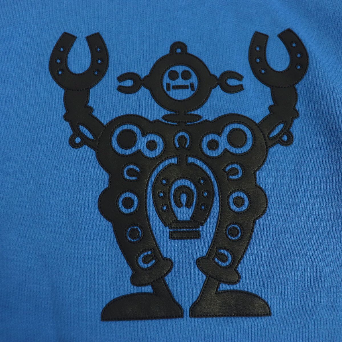 HERMES sweat See photo blue mens  d