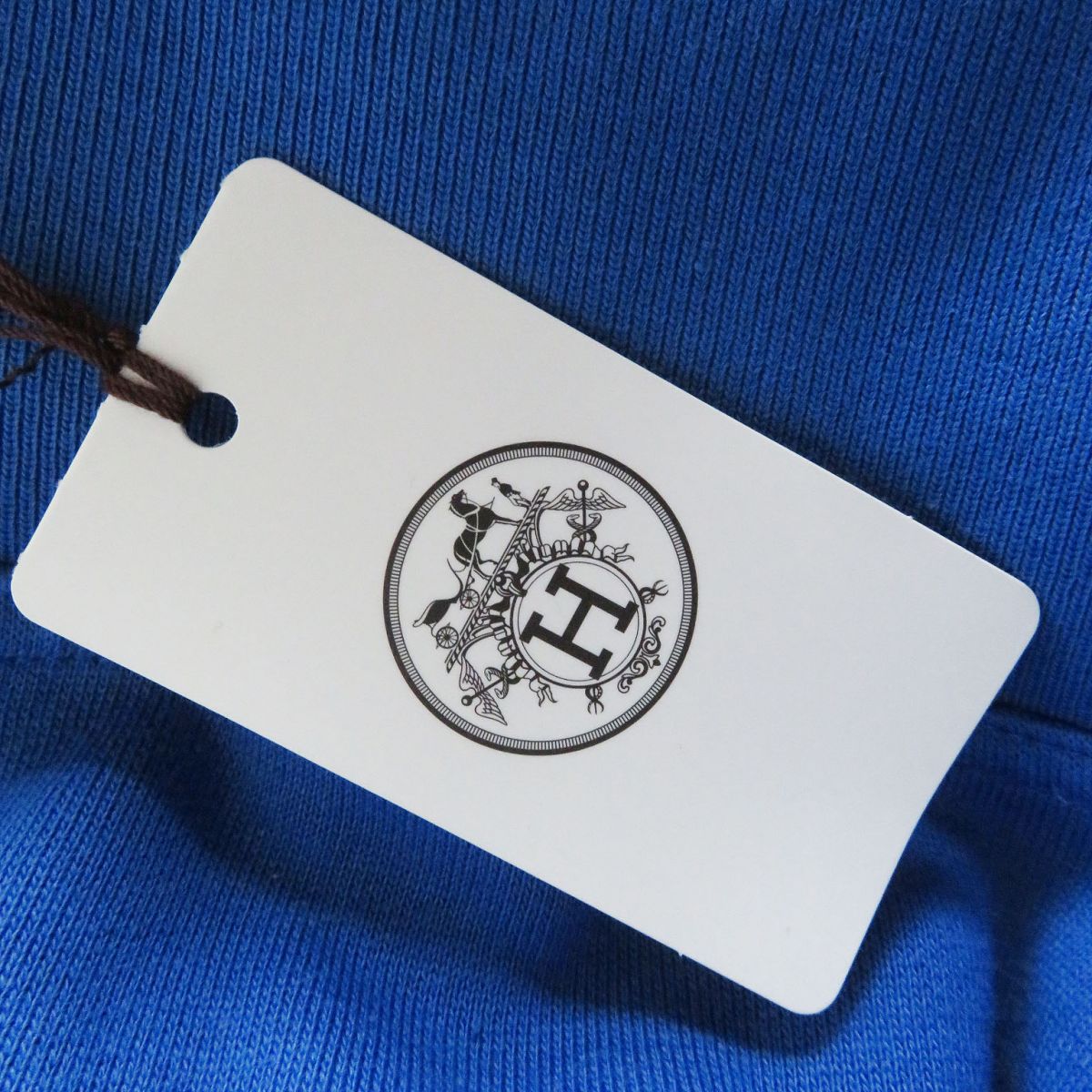 HERMES sweat See photo blue mens  d