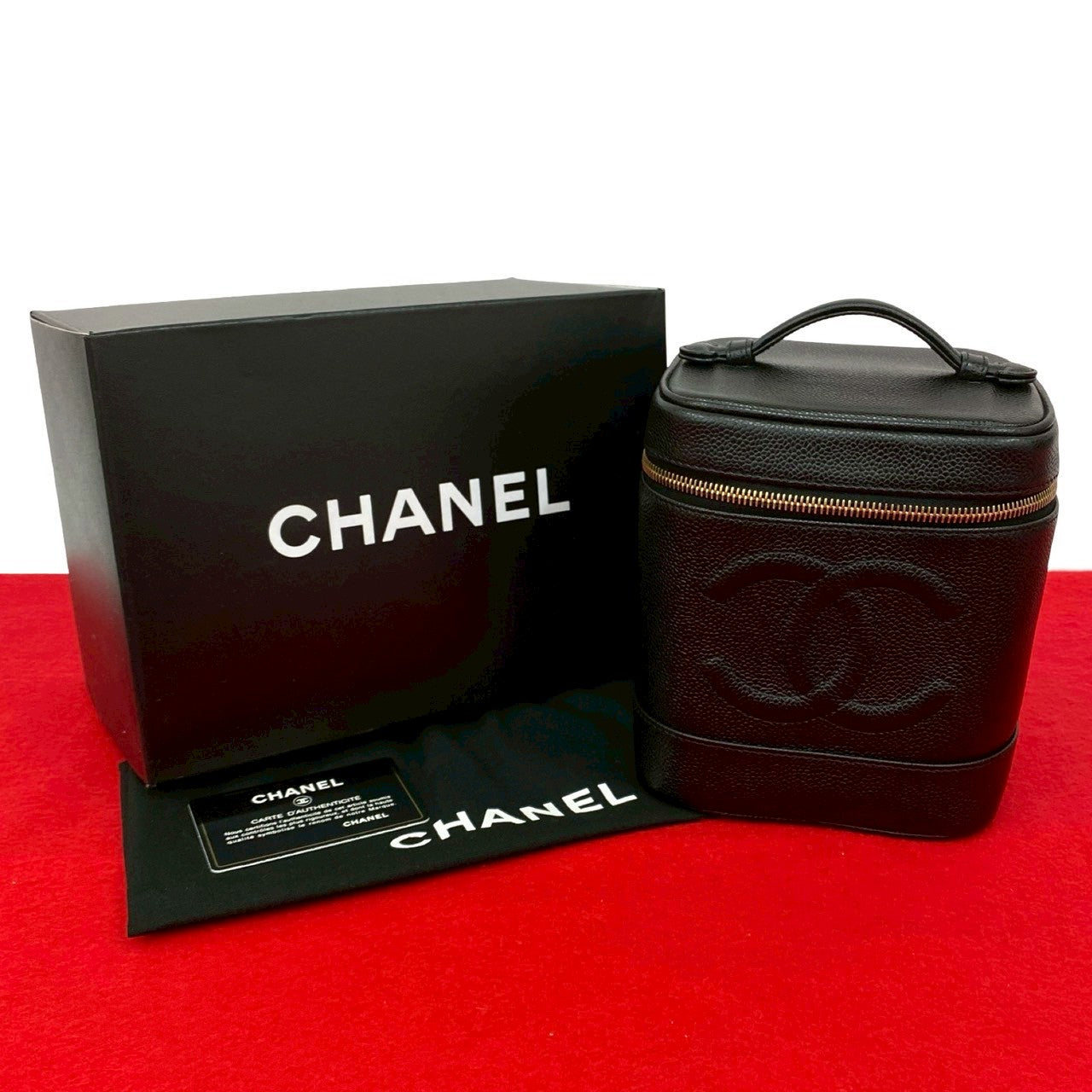 Chanel Caviar Leather Handbag