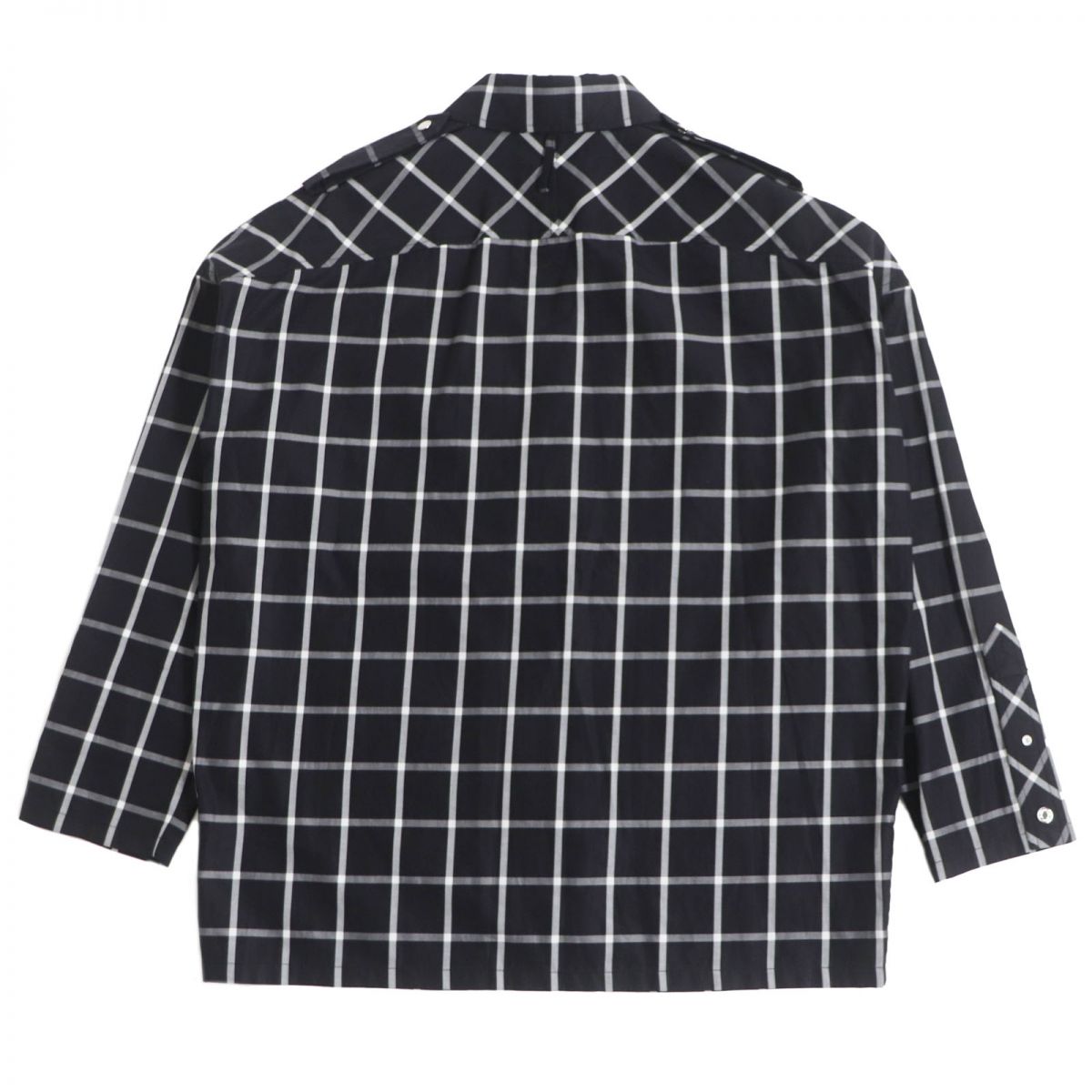 HERMES Blouson Main: 100% cotton, Part: 100% polyester black mens 36  d