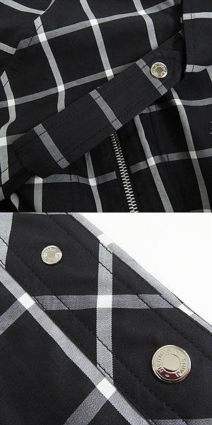 HERMES Blouson Main: 100% cotton, Part: 100% polyester black mens 36  d