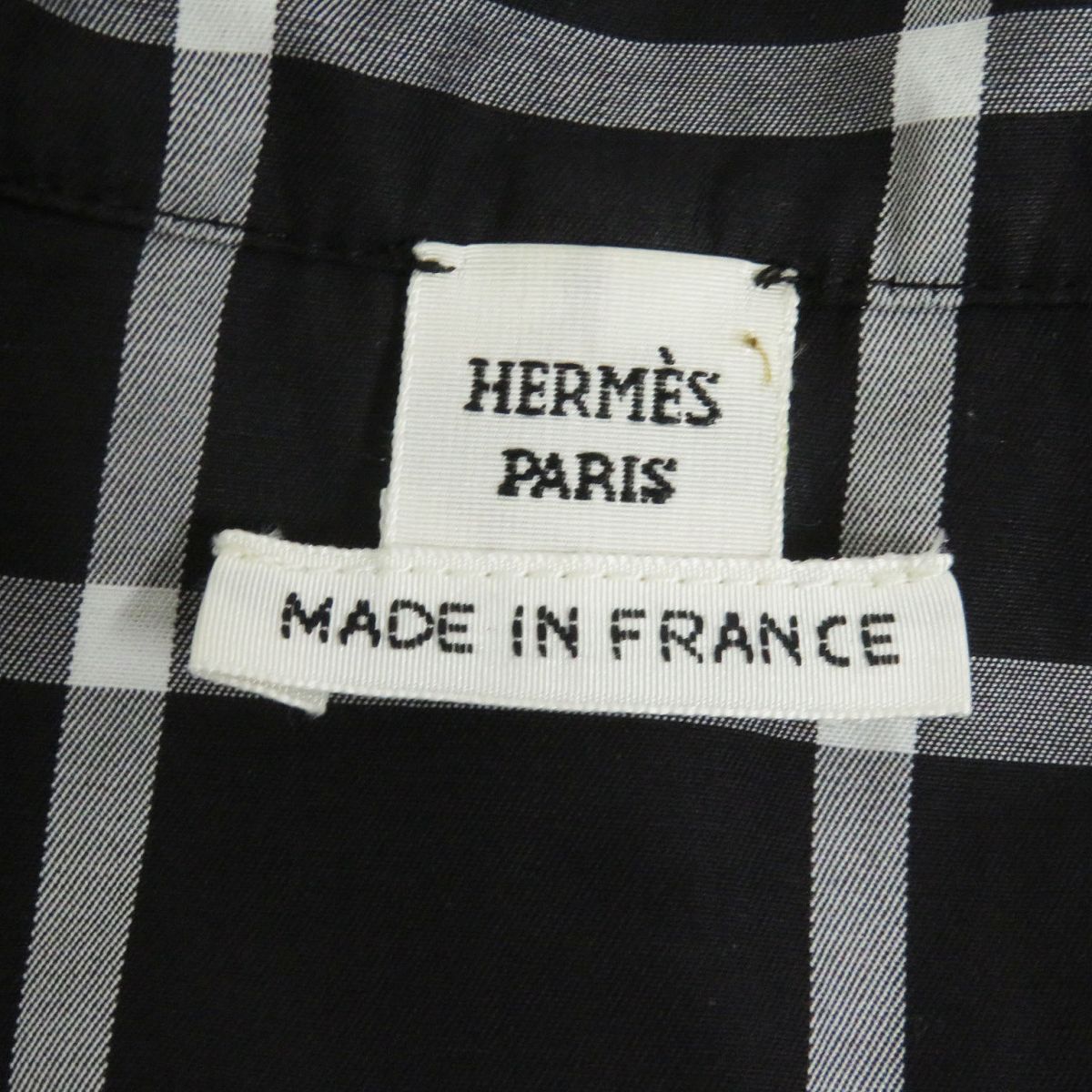 HERMES Blouson Main: 100% cotton, Part: 100% polyester black mens 36  d