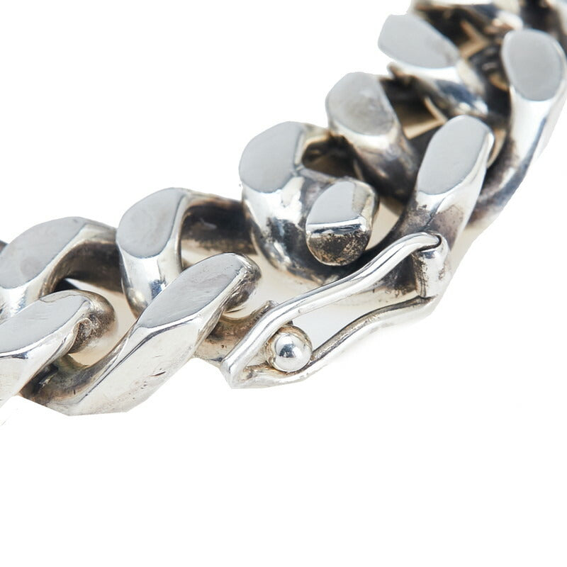 Chanel Logo Plate Metal Bracelet